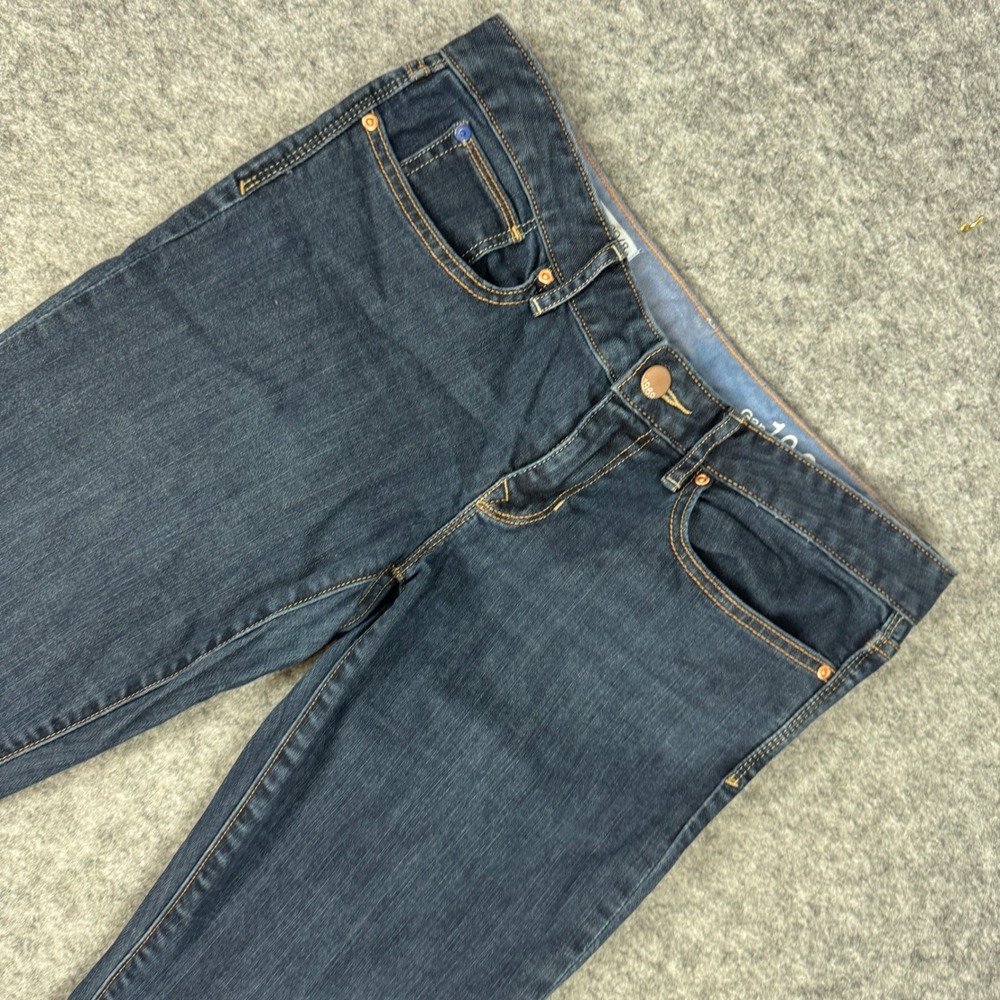 Gap 1969 Curvy Bootcut Jeans Dark Wash Blue Denim Size 29/8a 673948-00